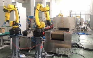 NMT-ZP-108 疫苗玻璃瓶小型預熱加固化自動裝配線(蘇州?？松?